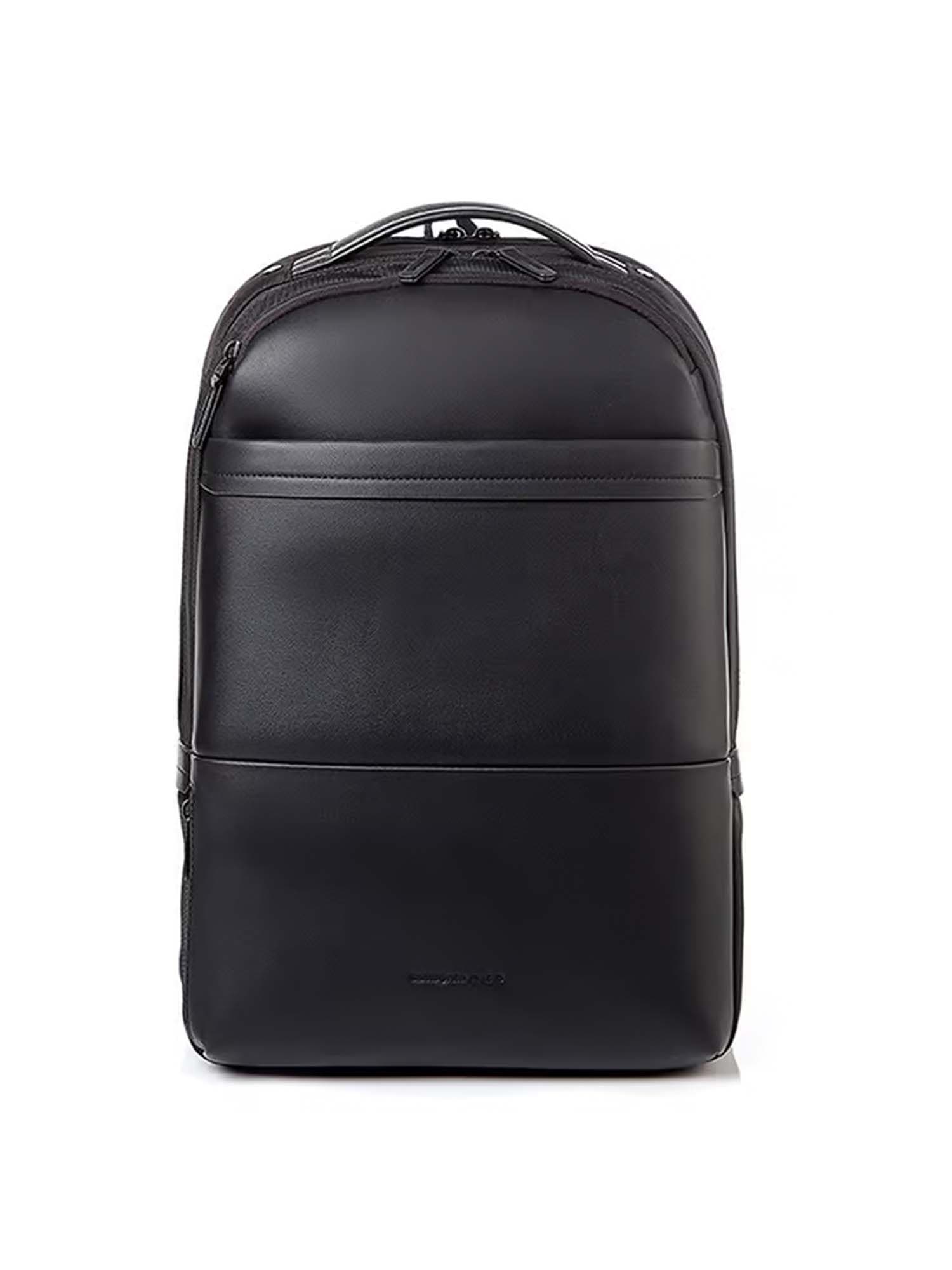 Samsonite NEW JEFFERSON Solid Polyester Laptop Backpack - Black