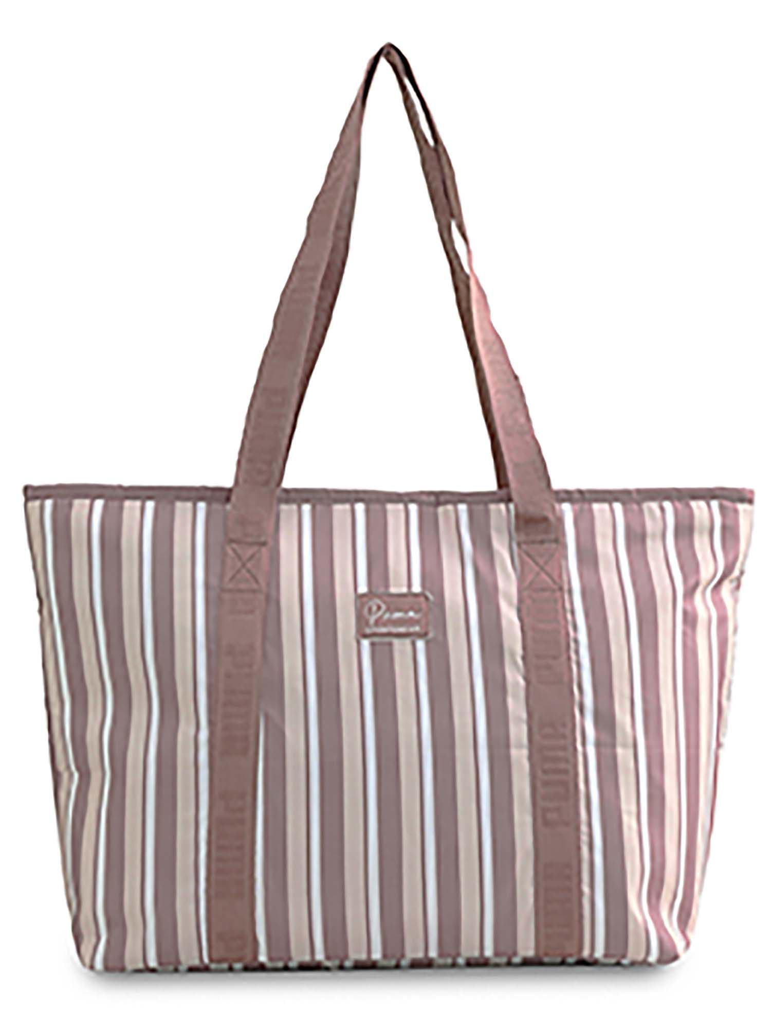 Puma Mayze Women'S Striped Tote Bag