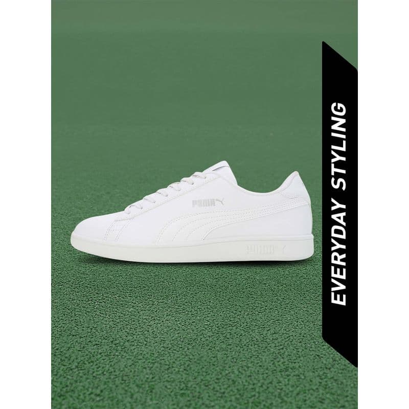 Puma Smashic Unisex White Sneakers