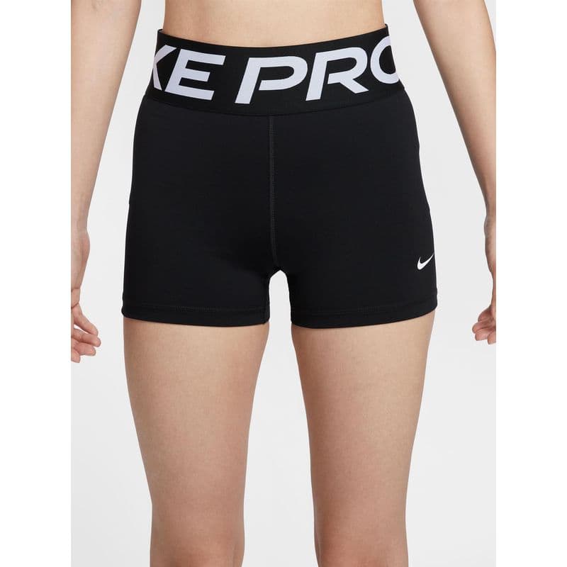 Nike Pro Sculpt Women Black High-Waisted Biker Shorts