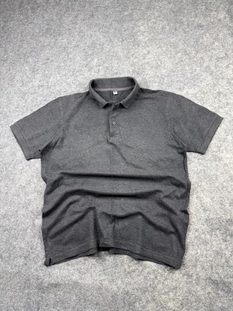 Uniqlo Charcoal Grey Polo Shirt – Size XL